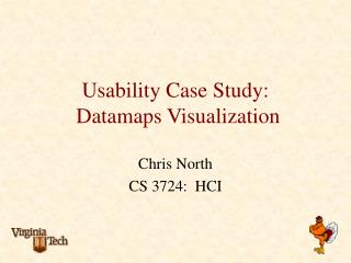 Usability Case Study: Datamaps Visualization