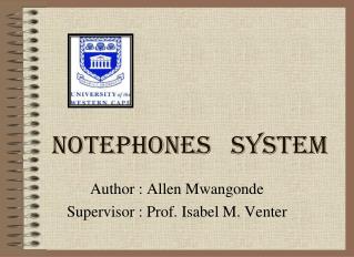 NOTEPHONES SYSTEM