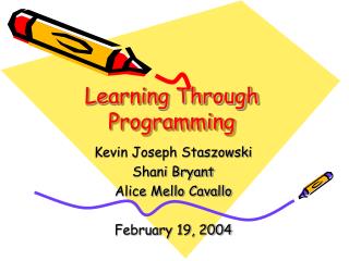 Learning Through Programming