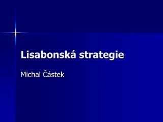 Lisabonská strategie