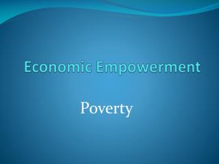 Economic Empowerment
