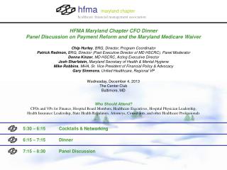 hfma maryland chapter healthcare financial management association