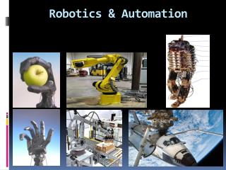 Robotics &amp; Automation