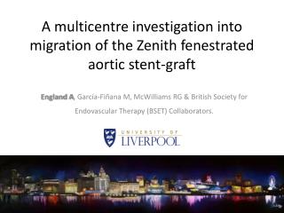 A multicentre investigation into migration of the Zenith fenestrated aortic stent-graft