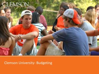 Clemson University- Budgeting