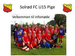 Solrød FC U15 Pige