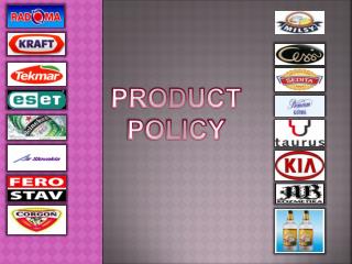 PRODUCT POLICY