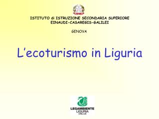 L’ecoturismo in Liguria