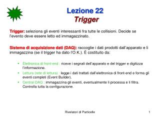 Lezione 22 Trigger