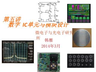 数字 IC 单元与模块设计 微电子与光电子研究所