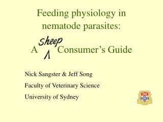 Feeding physiology in nematode parasites: A Consumer’s Guide