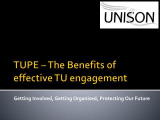 TUPE – The Benefits of effective TU engagement