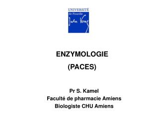 ENZYMOLOGIE (PACES)
