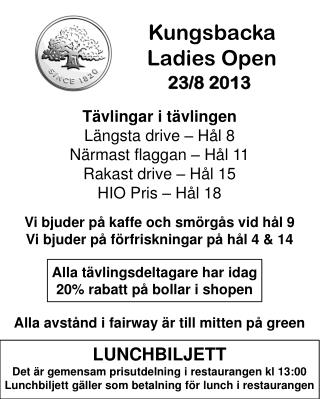 Kungsbacka Ladies Open