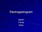 Electrogastrogram