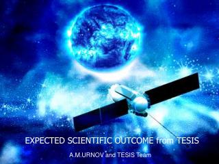 EXPECTED SCIENTIFIC OUTCOME from TESIS