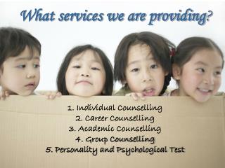What services we are providing ?