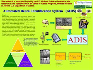 Automated Dental Identification System (ADIS)
