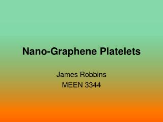 Nano-Graphene Platelets