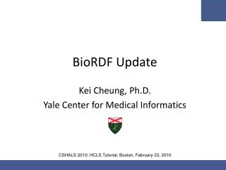 BioRDF Update