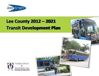 Lee County 2012 – 2021 Transit Development Plan
