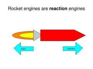 Rocket engines are reaction engines