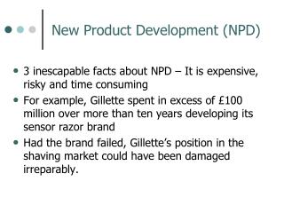 New Product Development (NPD)