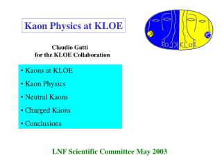 LNF Scientific Committee May 2003