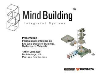 Presentation International conference on Life cycle Design of Buildings, Systems and Materials