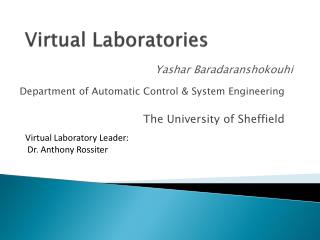 Virtual Laboratories