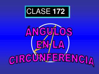 CLASE 172