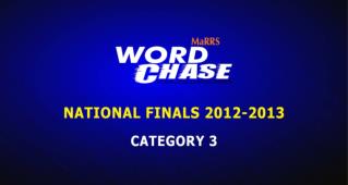 WC Q P National Finals 2012-2013 Level 3