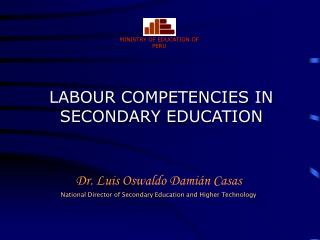LABOUR COMPETENCIES IN SECONDARY EDUCATION