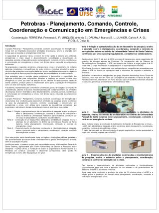 Petrobras - Planejamento, Comando, Controle, Coordenação e Comunicação em Emergências e Crises
