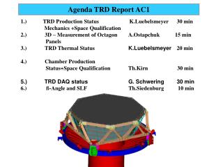Agenda TRD Report AC1