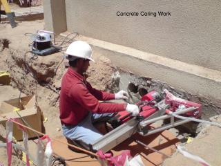 Concrete Coring Work