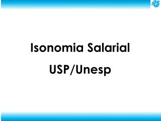 Isonomia Salarial USP/Unesp
