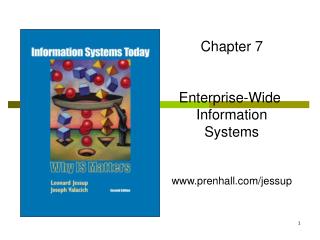 Chapter 7 Enterprise-Wide Information Systems prenhall/jessup