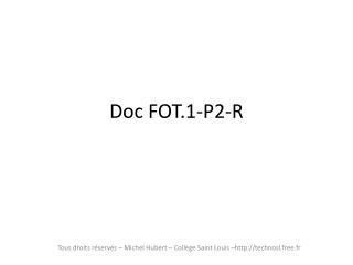 Doc FOT.1-P2-R