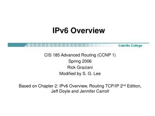 IPv6 Overview