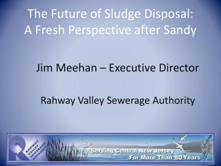 The Future of Sludge Disposal: A Fresh Perspective after Sandy