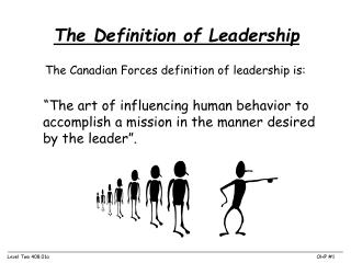 The Definition of Leadership