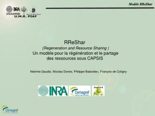 RReShar ( Regeneration and Resource Sharing )