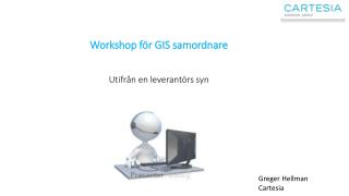 Workshop för GIS samordnare