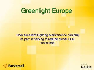 Greenlight Europe