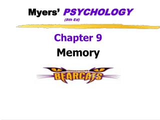 Myers ’ PSYCHOLOGY (8th Ed)