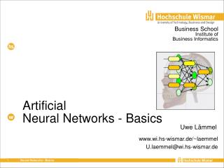 Artificial Neural Networks - Basics
