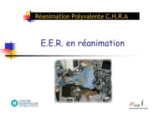 E.E.R. en réanimation