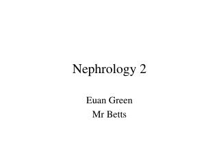 Nephrology 2