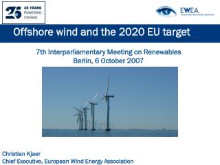 Offshore wind and the 2020 EU target